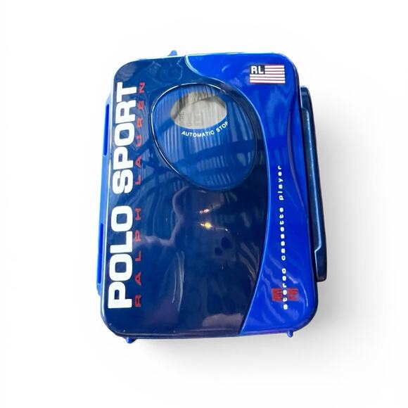 Vintage Polo Sport RL Cassette Player PS85B FM Stereo Walkman